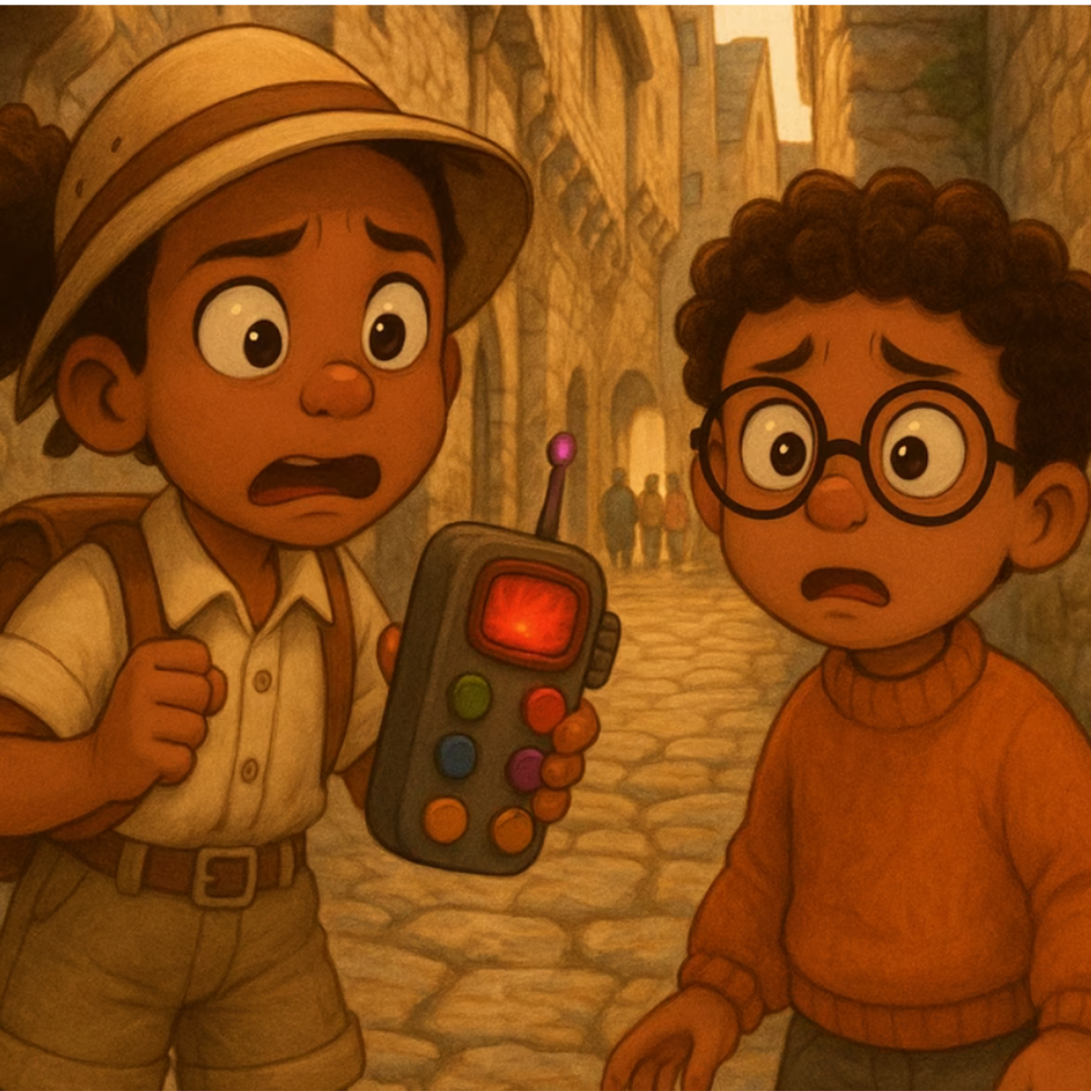 Les aventures de Zoé et Eliott, épisode 6 : La rose du mont Saint-Michel 