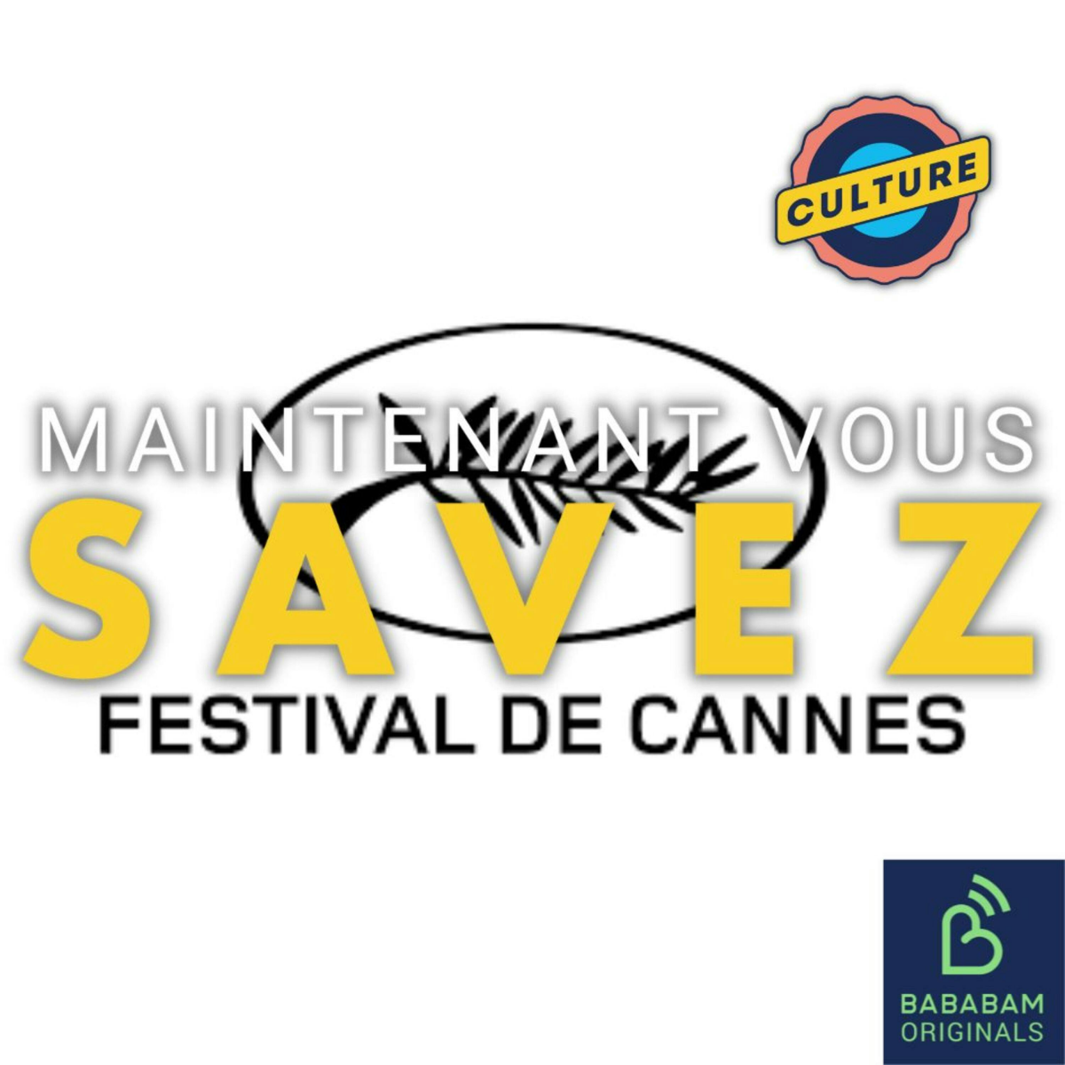 Maintenant Vous Savez - Culture cover image