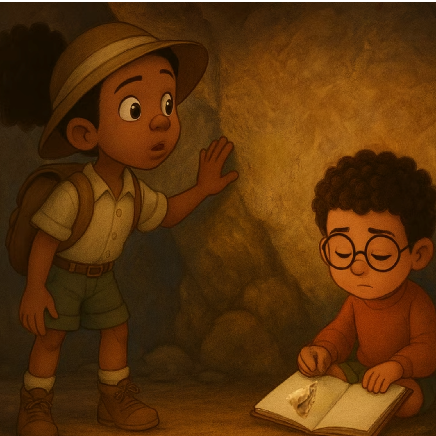 Les aventures de Zoé et Eliott, épisode 4 : Au cœur du mystère de la grotte dans les gorges du Verdon 🏞️