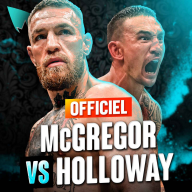 La Sueur - Conor McGregor vs Max Holloway : OFFICIEL !!