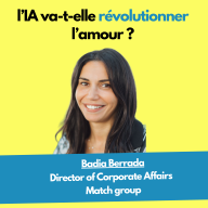 120 secondes, le récap éco de Capital - Demain, pourra-ton tomber amoureux d'une IA ? Découvrez FACT TECH Avec Badia Berrada, porte-parole de Match Group