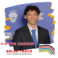 Belle Trace, Parcours de grands champions - Victor Crouin : "Le squash c’est un jeu d’échec dans un ring de boxe"