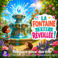 Histoires pour dormir de Patricia - La fontaine magique et le cristal enchanté 💎🌈 | Histoire pour s’endormir enfant | Patricia Histoires