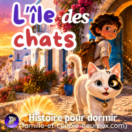 Histoires pour dormir de Patricia - L’Île des Chats et le Secret d’Atlas 🐾 Histoire pour s'endormir | Animaux Magie🌙 Patricia Histoires