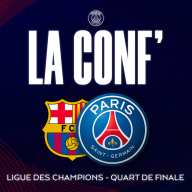 La conf' - Ligue des Champions / Quart de finale retour / FC Barcelone - Paris Saint-Germain