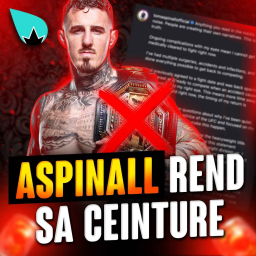 La Sueur - Tom Aspinall rend son titre ! 🚨