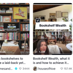Tik Tok balance Marie Kondo aux oubliettes et soutient la tendance du  "bookshelf wealth"