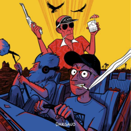 « Gonzo », le nouveau roadtrip loufoque en bande-dessinée de Morgan Navarro