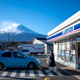 Surtourisme au Mont Fuji : une supérette prend une décision radicale