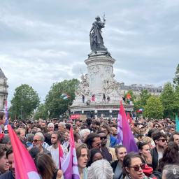 Samedi, Nova était en manif’ contre le RN