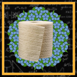Les pavages de Penrose et le papier toilette