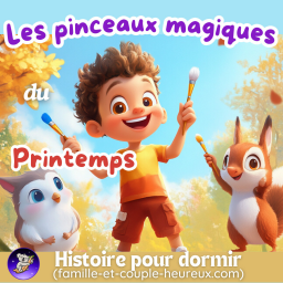 Les pinceaux magiques du printemps | Histoire pour s'endormir