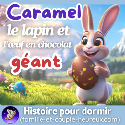 Caramel le Lapin & l’Œuf Géant en Chocolat 🍫🐰 | Histoire du soir | Histoire pour s'endormir