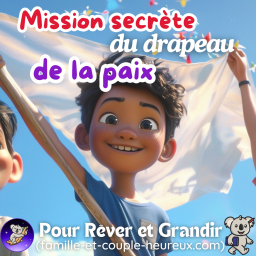 La mission secrète du drapeau de la paix 🕊️ | Histoire pour s'endormir | Conte pour enfant, amitié