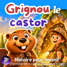 Histoires pour dormir de Patricia - Grignou le castor 🦫 Grotte secrète | Histoire pour s'endormir enfant 🌙 Patricia Histoires | Conte