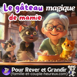 Le gâteau magique de Mamie 🍰🐾 | Histoire pour s'endormir douce et apaisante 🌙 | Histoire pour dormir