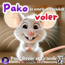 Pako la souris qui voulait voler 🐭 | Histoire pour s'endormir 🌙 | Histoire pour enfant, amitié liberté
