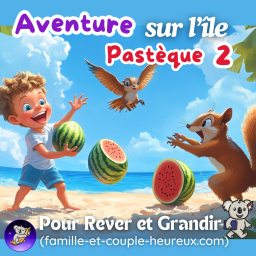 Aventure sur l’île de la Pastèque 2 🍉 – Histoire du soir douce et relaxante pour bien dormir