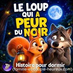 Histoires pour dormir de Patricia - Tilu et le loup qui a peur du noir 🌙🐺 | Histoire pour s'endormir | Peur du noir | Les ZimParfait