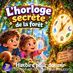 Histoires pour dormir de Patricia - L’Horloge cachée de la Forêt-Miroir ⏰🌳 | Histoire pour s’endormir | Conte du soir| Patricia Histoire