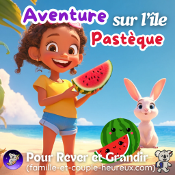 Aventure sur l’île Pastèque 🍉 | Histoire pour dormir douce et magique pour votre enfant
