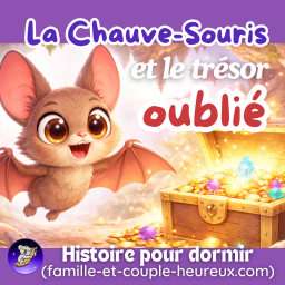 Histoires pour dormir de Patricia - La Chauve-Souris et le trésor oublié🦇 | Histoire pour s'endormir 🌙 douce et apaisante- Animaux- trésor - Aventure |Patricia histoires
