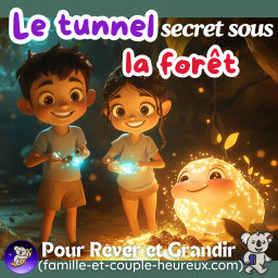 Le tunnel secret sous la forêt 🌳 | Histoire pour dormir interactive et apaisante | Histoire du soir
