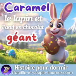 Caramel le Lapin & l’Œuf Géant en Chocolat 🍫🐰 | Histoire du soir pour Enfants | Histoire pour Dormir