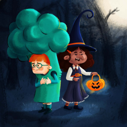 L'Halloween d'Olive 👻🎃💀