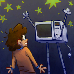 Le micro-onde de l'espace