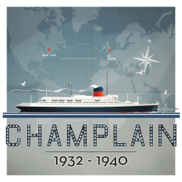 SS CHAMPLAIN le fantôme de La Pallice