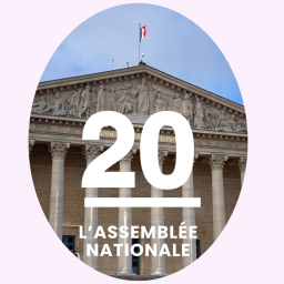 20- L'Assemblée Nationale: l'ancien palais de la fille de Louis XIV devenu lieu de pouvoir mais également d'art