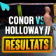 Conor McGregor vs Max Holloway : TERRIBLE