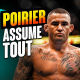 Dustin Poirier assume