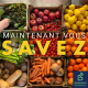 Quels sont les fruits et légumes à consommer à la rentrée ?