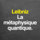 Leibniz : la métaphysique quantique