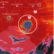 C'est quoi cette masse bleue dans l'oeil de l'ouragan Hélène ?