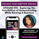 78: Exploring The Possibilities of Homeschooling While Running A Business Featuring Afsaneh Moradian