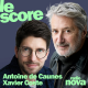 Antoine de Caunes & Xavier Coste sont les invités du Score
