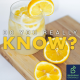 Is there any truth that lemon water is good for you ?