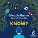 Why are the Olympic Games held every 4 years?