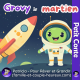 Grovy le Martien et le Voyage sur la Lune 🚀 | Petit Conte | Histoire pour s'endormir