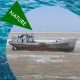 La mer d'Aral asséchée