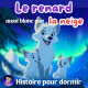 Le renard aussi blanc que la neige