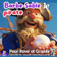 Barbe-Sable le Pirate 🏴‍☠️ | Histoire pour s’endormir 🌙 | Histoire pour enfant apaisante pour enfant
