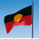 En Australie, le drapeau aborigène est au milieu d'une bataille de Copyright
