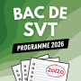 Podcast - Bac de SVT | Programme 2026